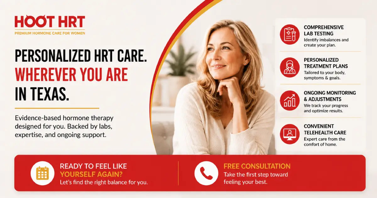 Personalized care for hRT when you are in Texas