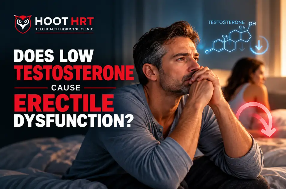 Does Low Testosterone Cause Erectile Dysfunction