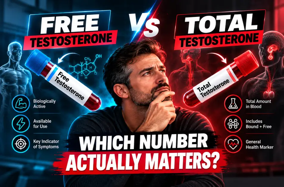 Free Testosterone vs Total Testosterone